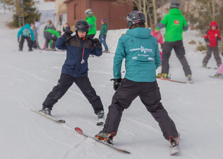 stand up skier