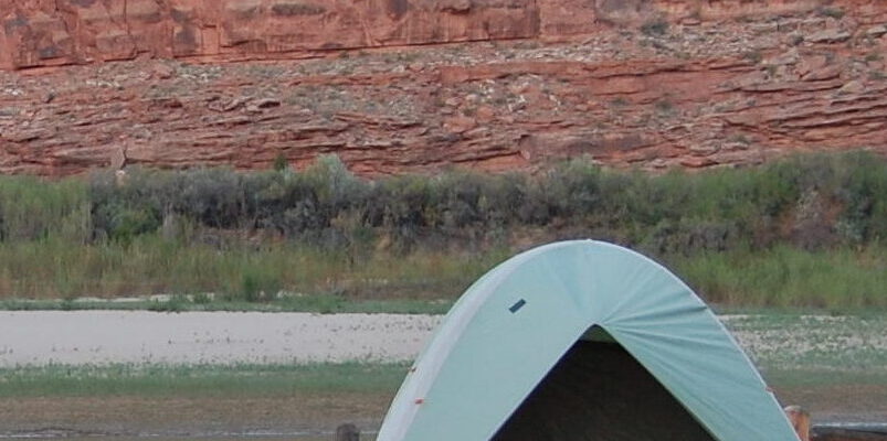 Campsite in Moab